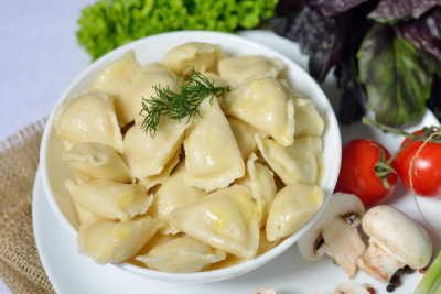 Вареники картофель-грибы