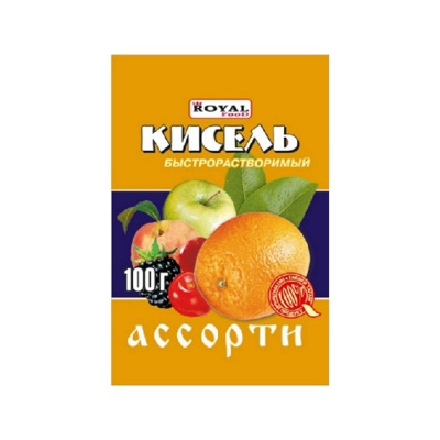 Ассорти кисель быстрорастворимый 100 г